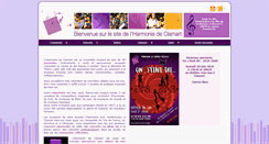 Desktop Screenshot of harmoniedeclamart.com